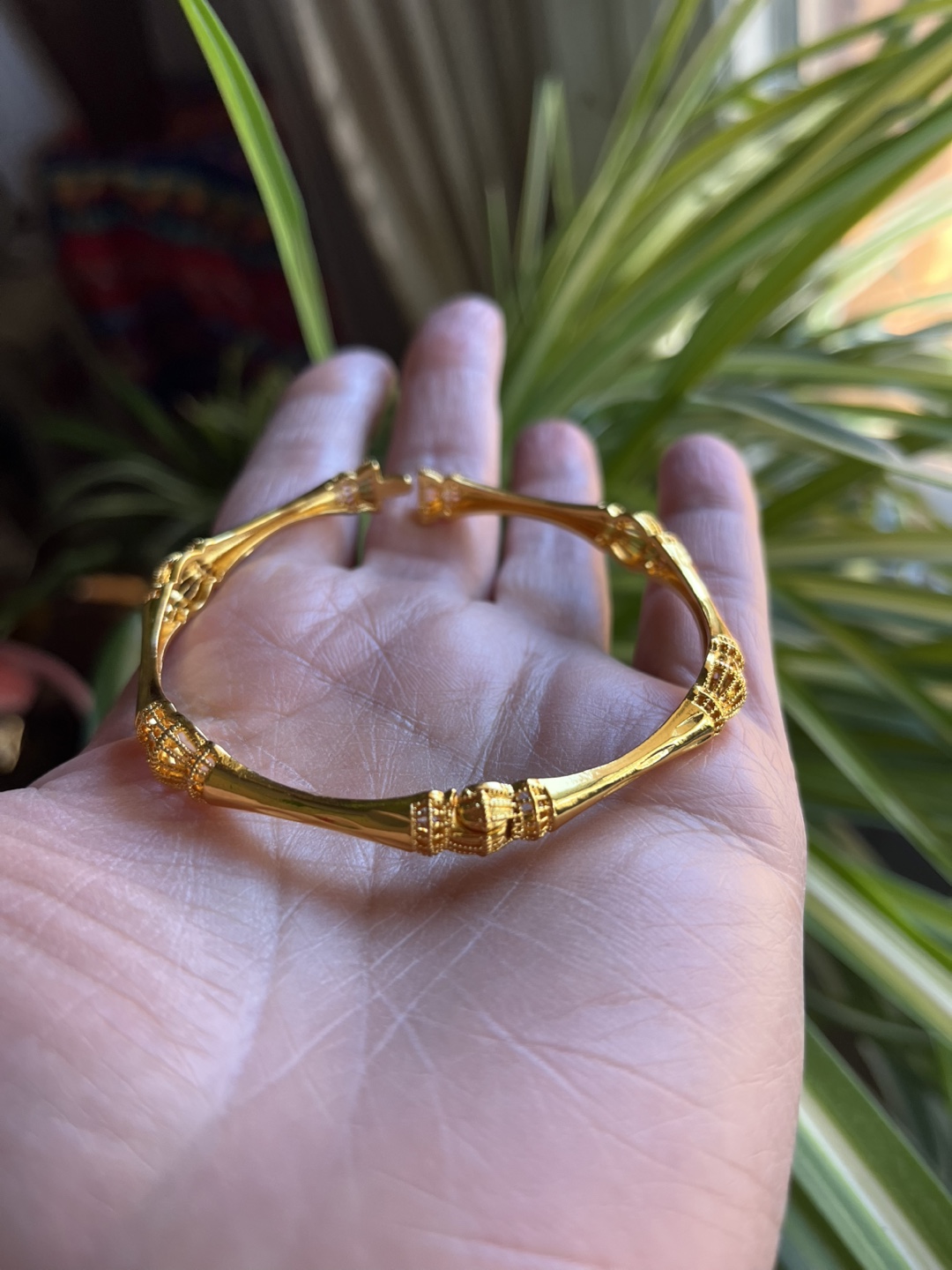 Gold plated Bangle Bracelet