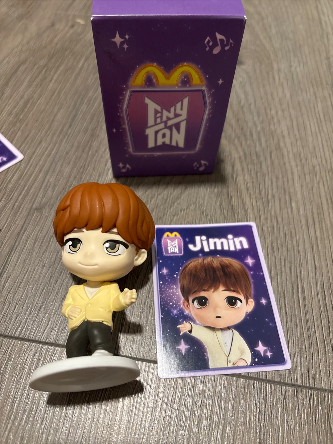McDonald's TinyTAN Jimin Figure with Box