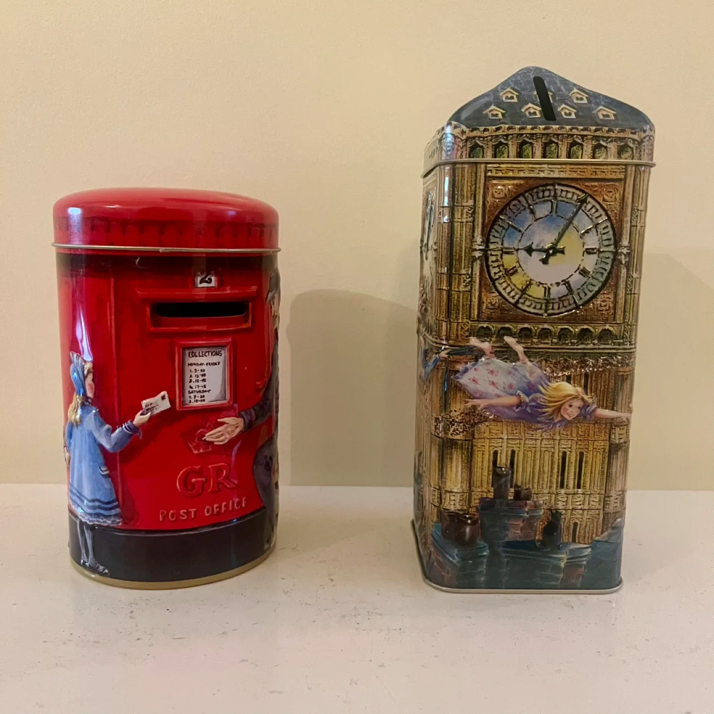 2 Churchill's Money Box Tins image indicator(2)