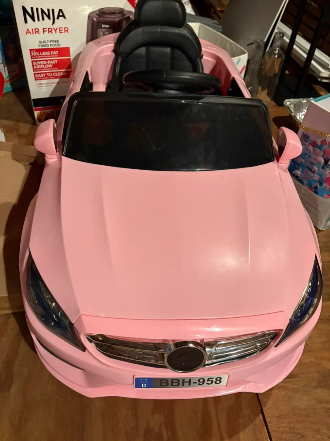 Pink Ride On Car thumbnail