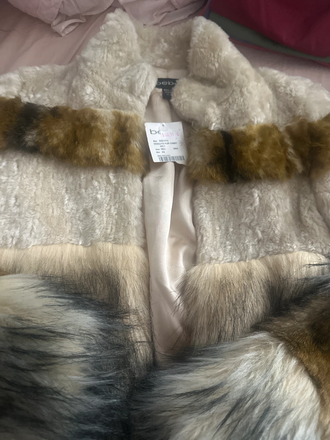 bebe Faux Fur Jacket - photo 2