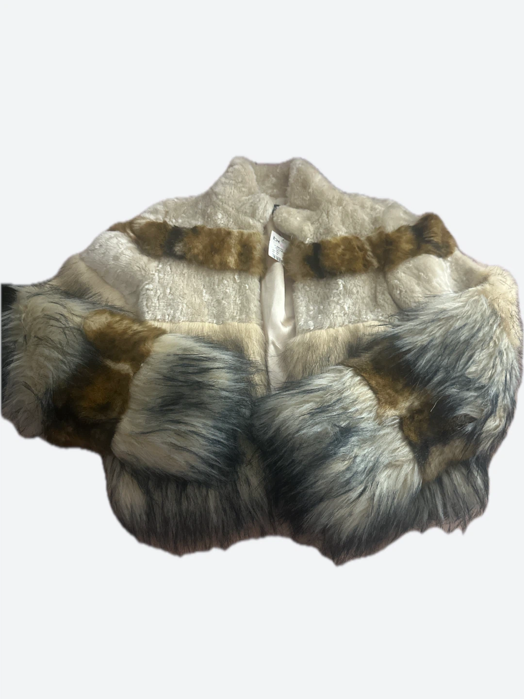bebe Faux Fur Jacket