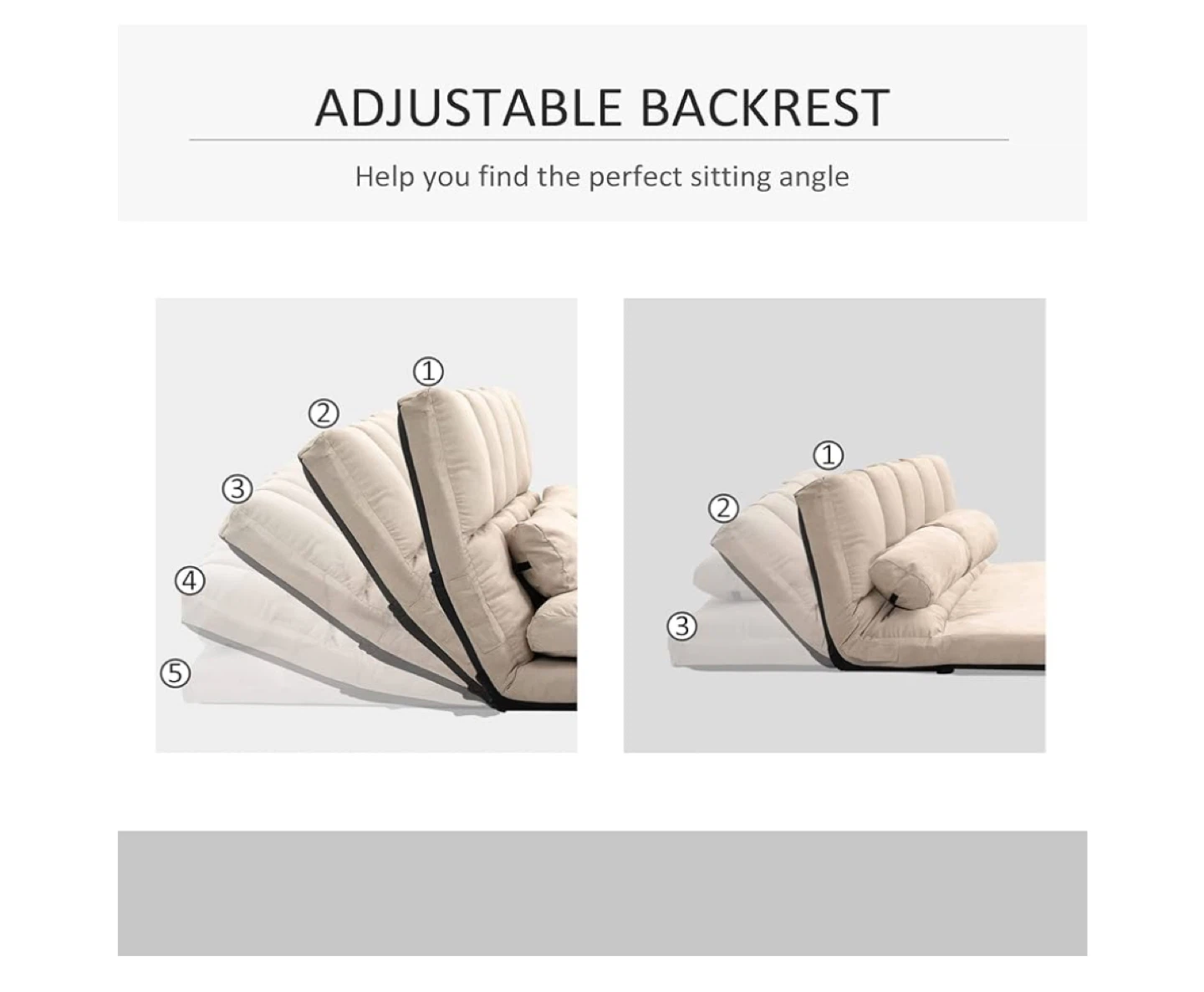 FINAL SALE‼️ 3-in-1 Beige Sofa Bed - photo 3