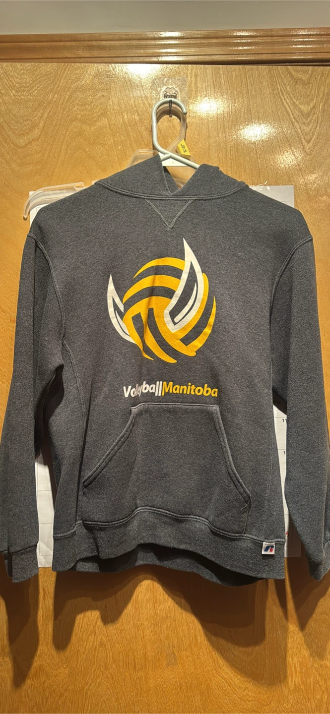 Russell Athletic Youth L Hoodie - Volleyball Manitoba