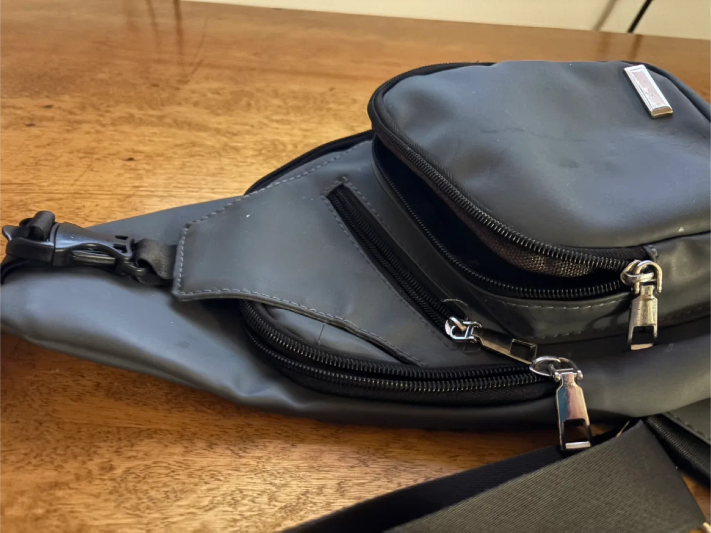 Grey Sling Bag image indicator(3)