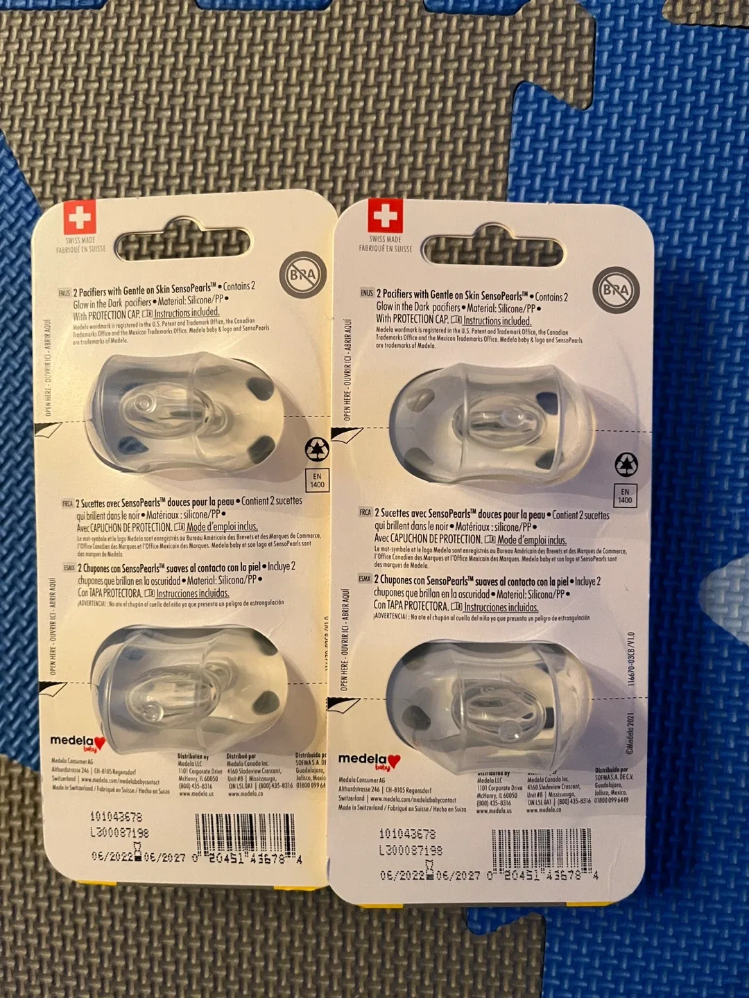 Medela Baby Pacifiers, 18+ Months, Glow in the Dark, New image indicator(2)