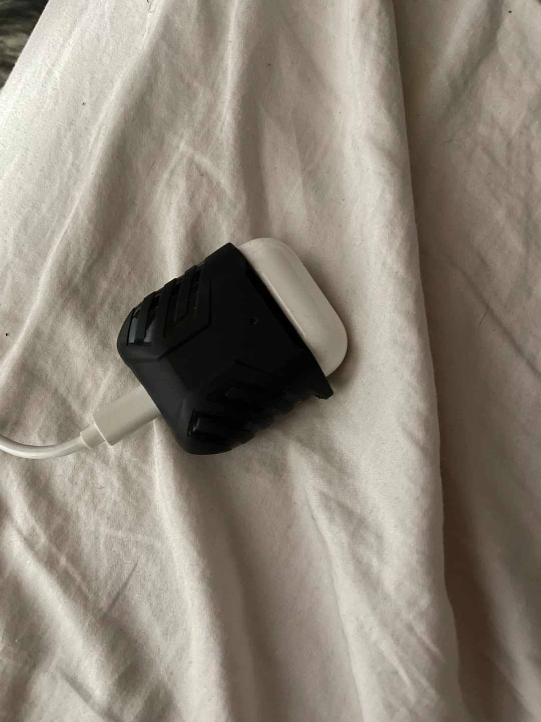 Apple AirPods with Black Case