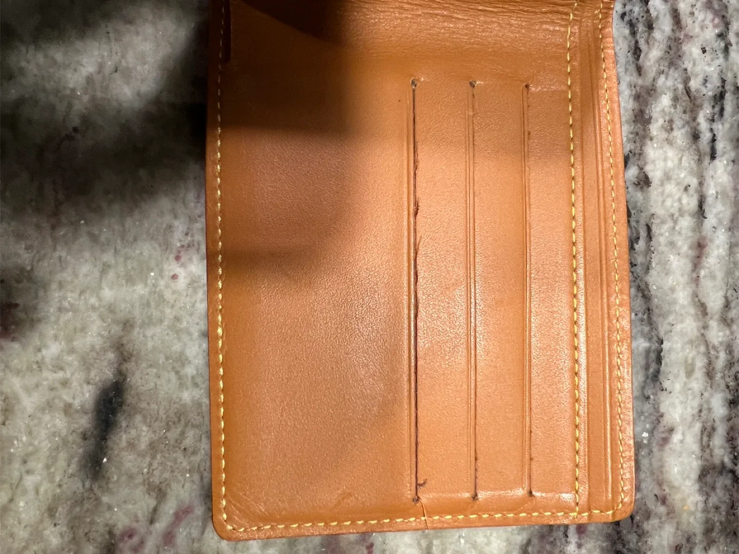 Louis Vuitton Brown Leather Wallet - OG Louis Vuitton image indicator(3)