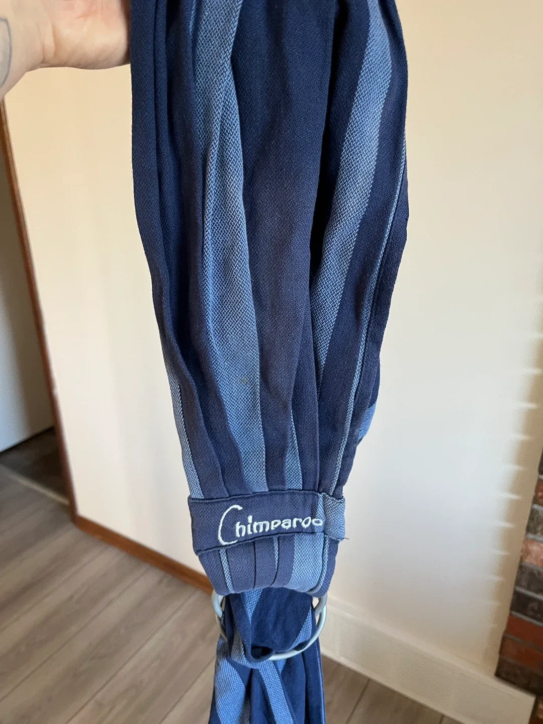 Chimparoo Ring Sling Baby Carrier, Blue image indicator(2)