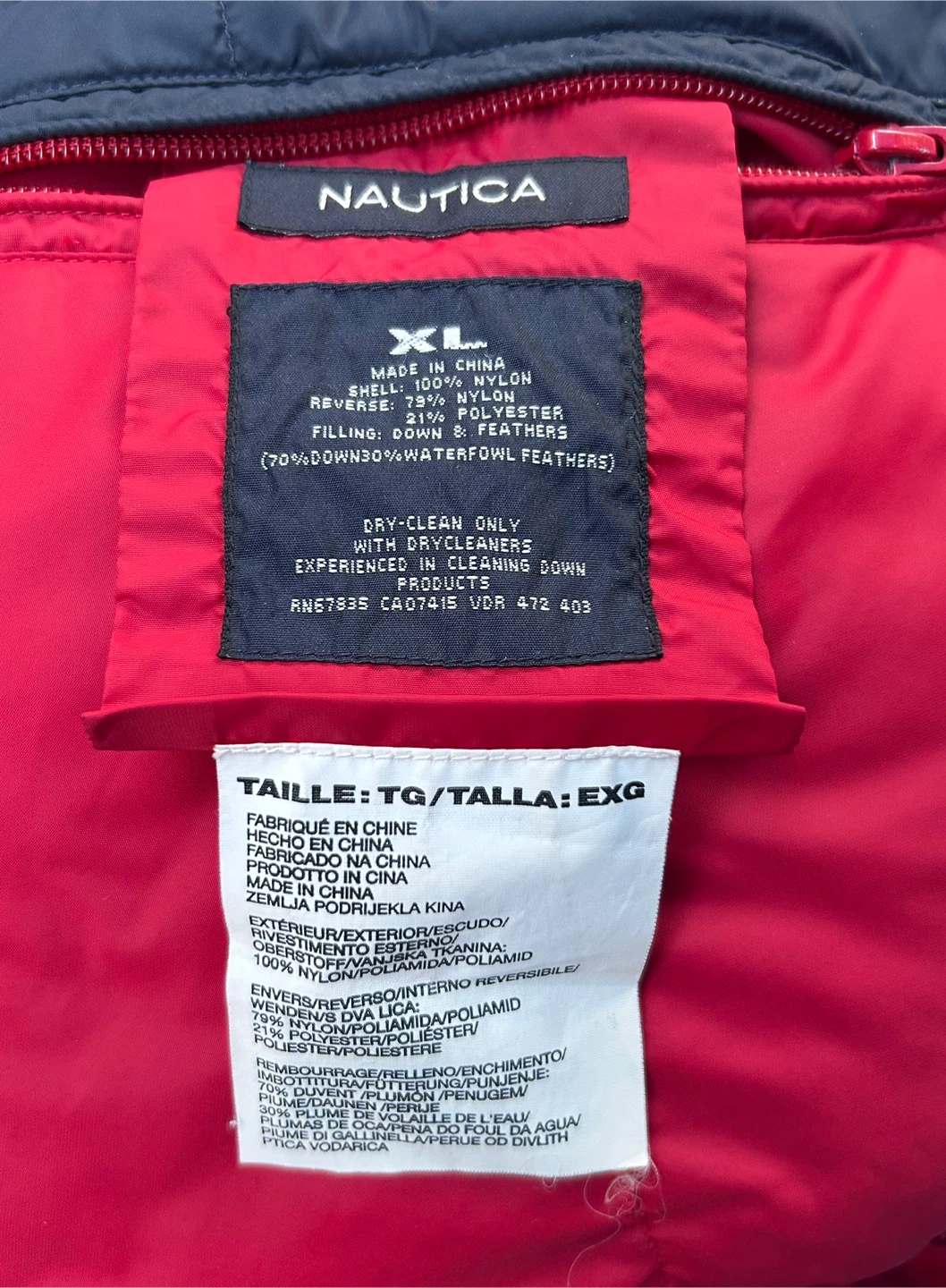 Nautica Puffer Jacket XL - photo 4