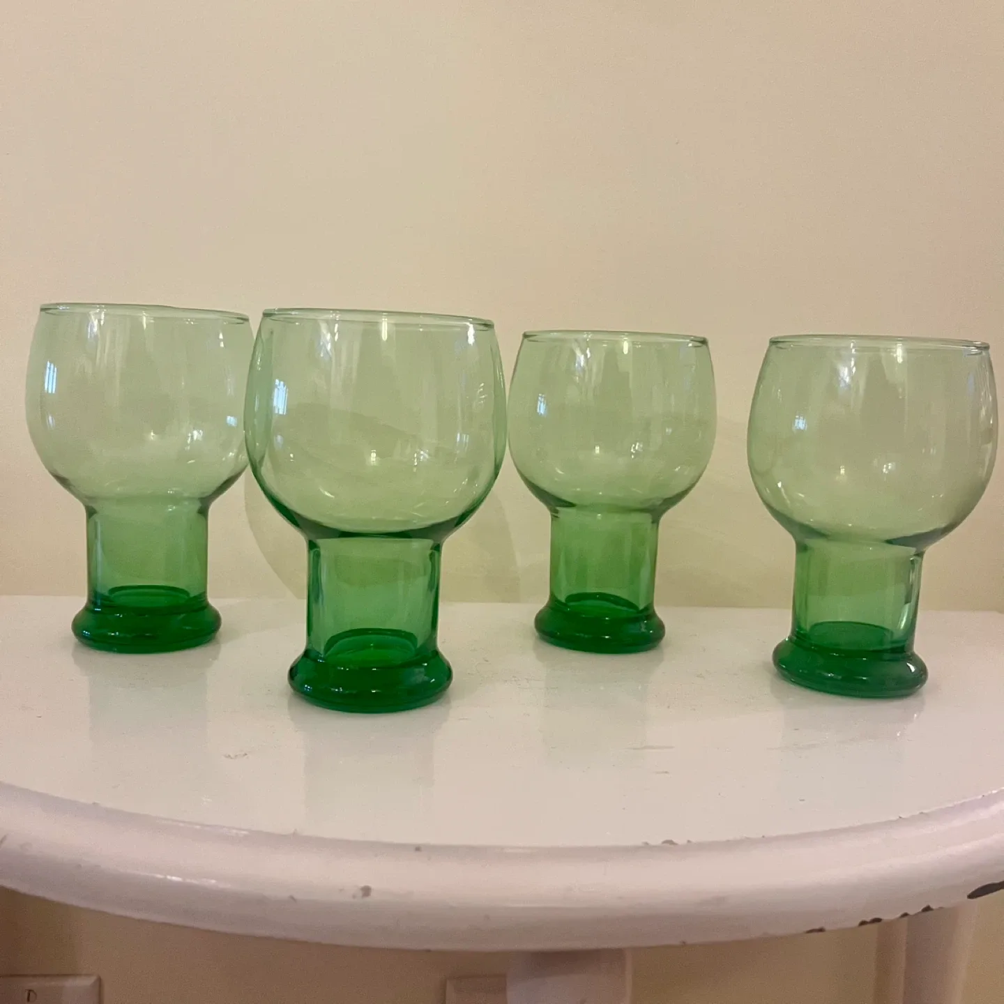 Set of 4 Dominion Glass Company Beer Glasses thumbnail