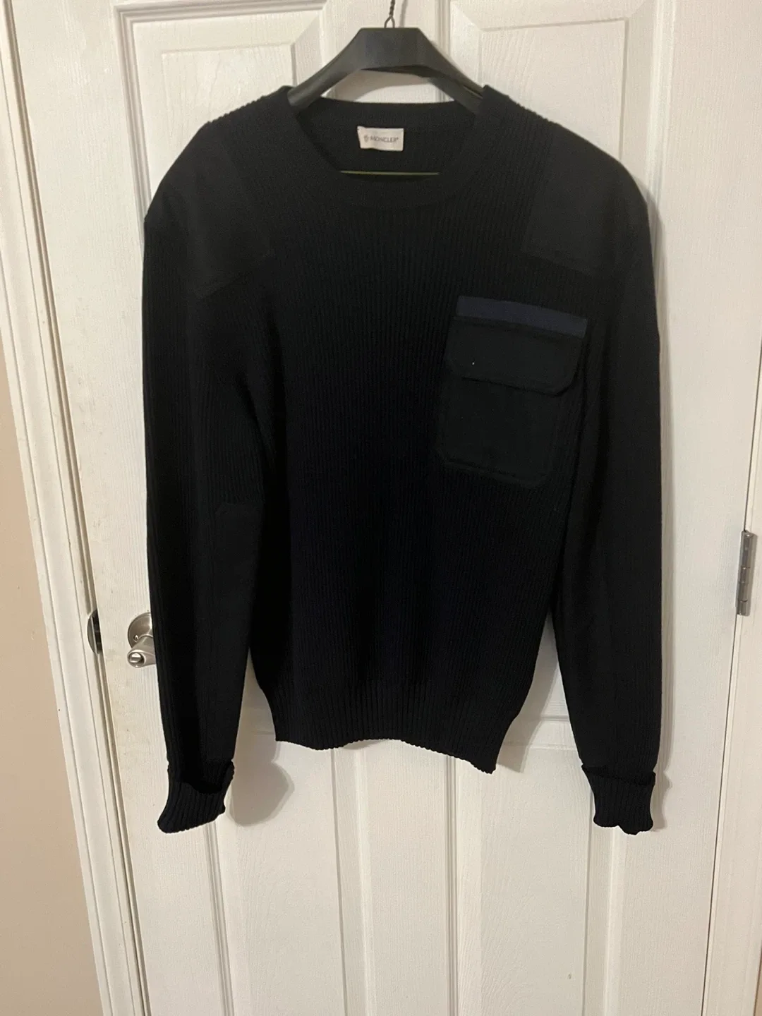 Moncler Navy Knit Sweater image indicator(4)