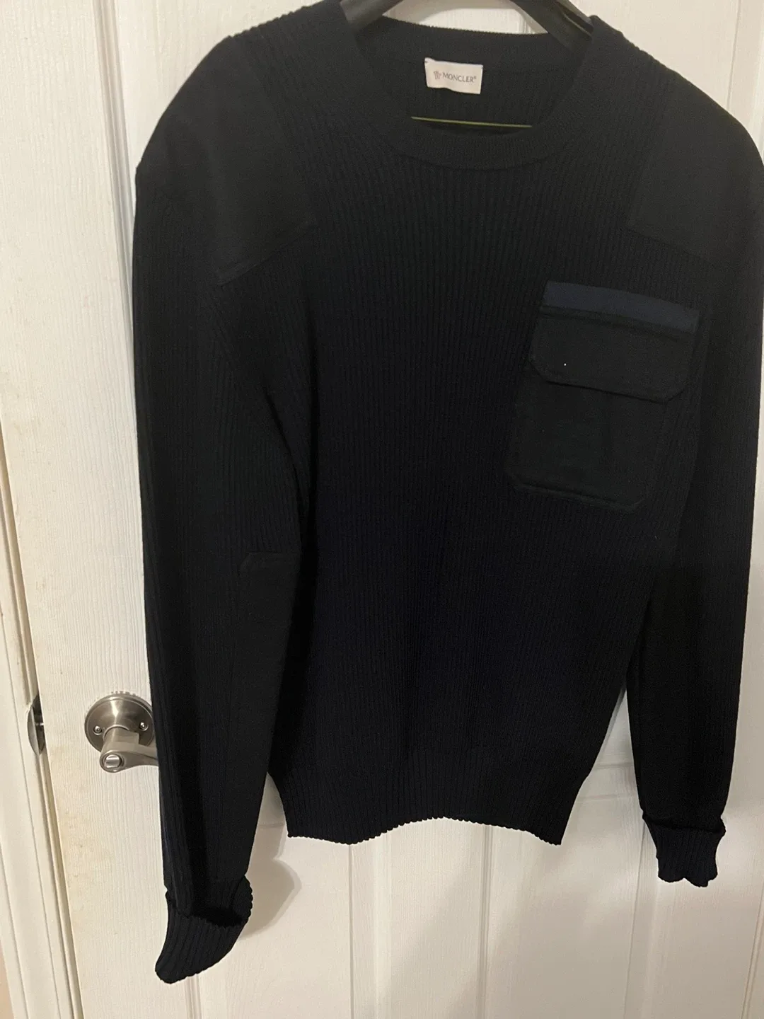 Moncler Navy Knit Sweater image indicator(6)