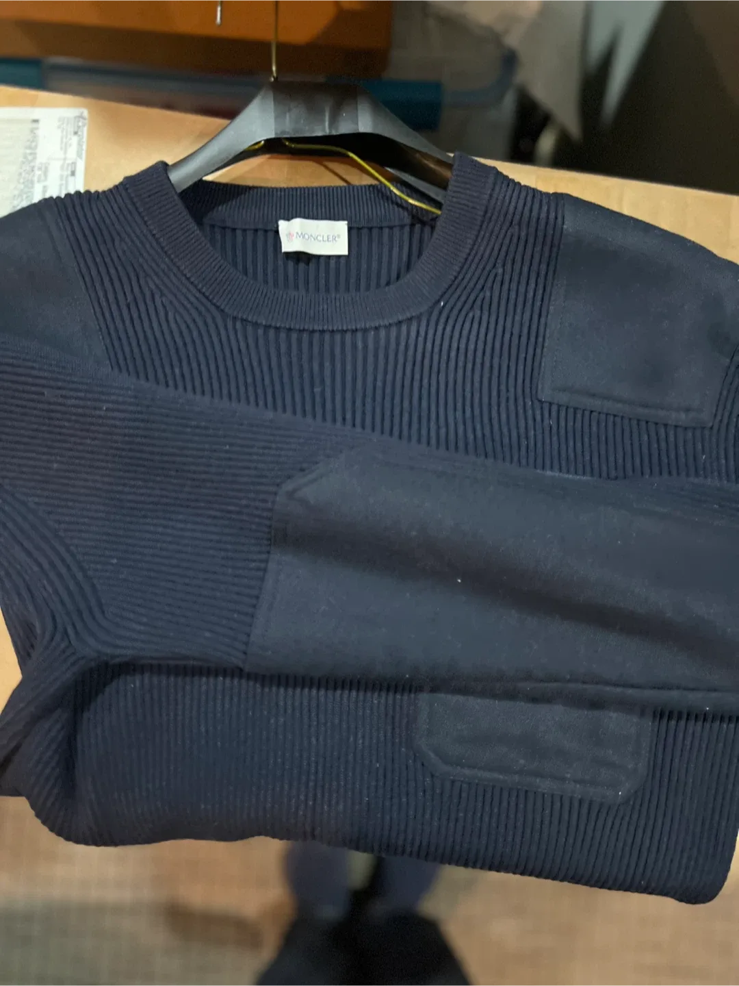 Moncler Navy Knit Sweater image indicator(2)