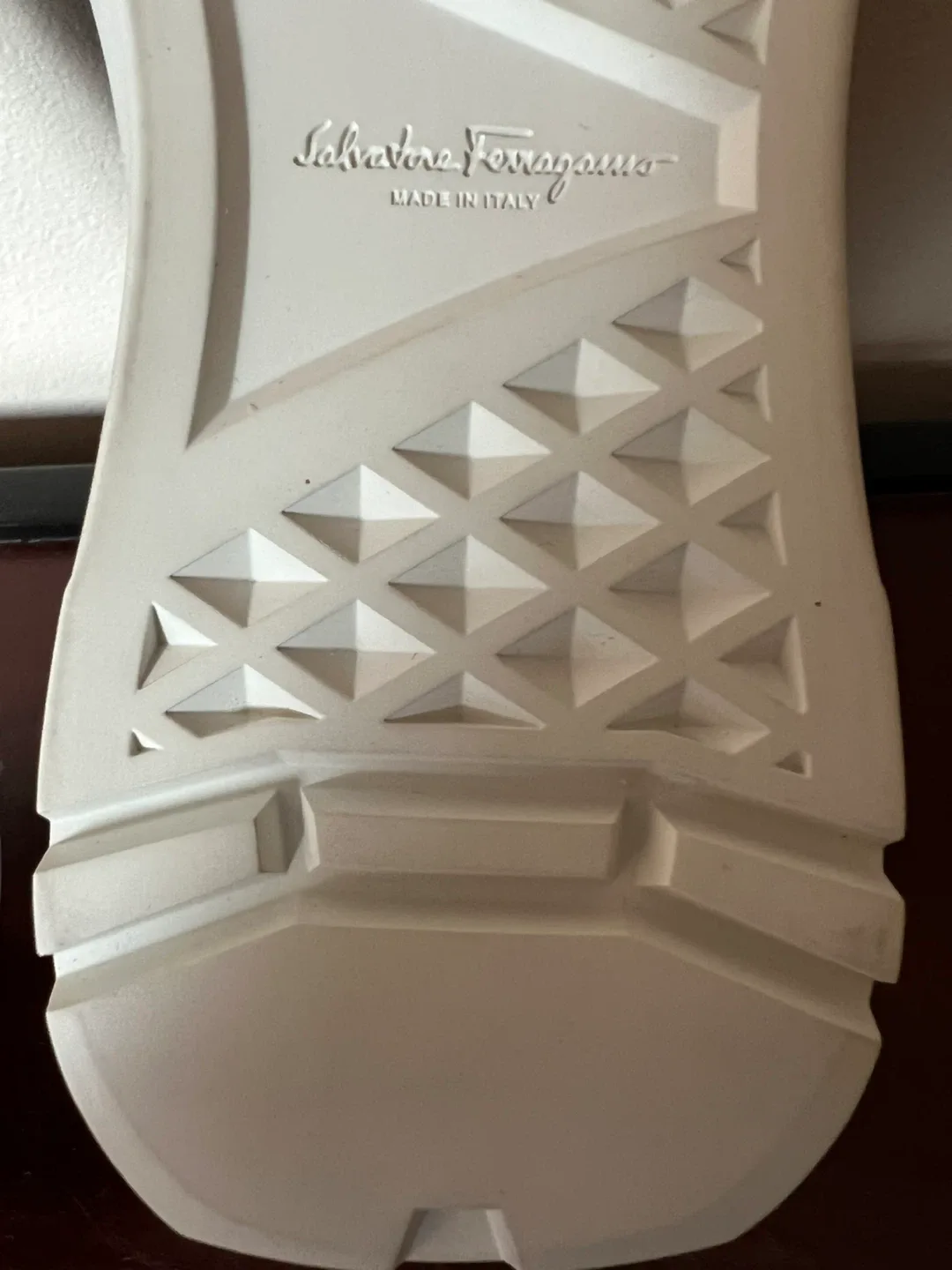 Salvatore Ferragamo Navy Blue Sneakers image indicator(9)