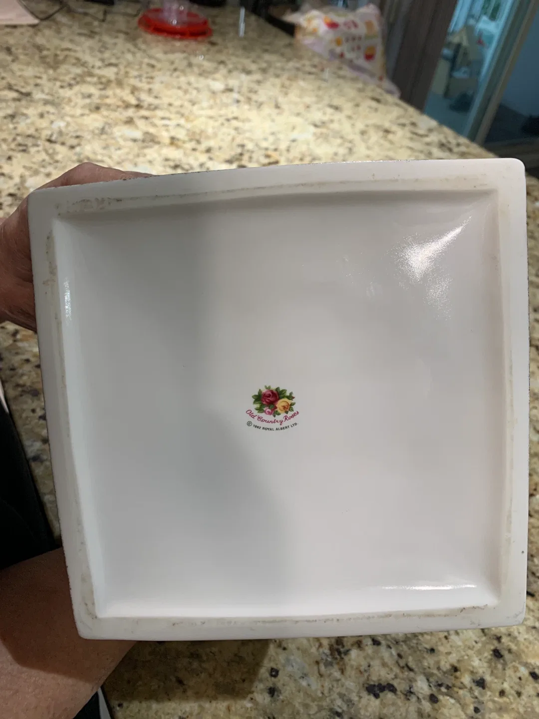 Vintage Floral House Cookie Jar with Bird image indicator(7)