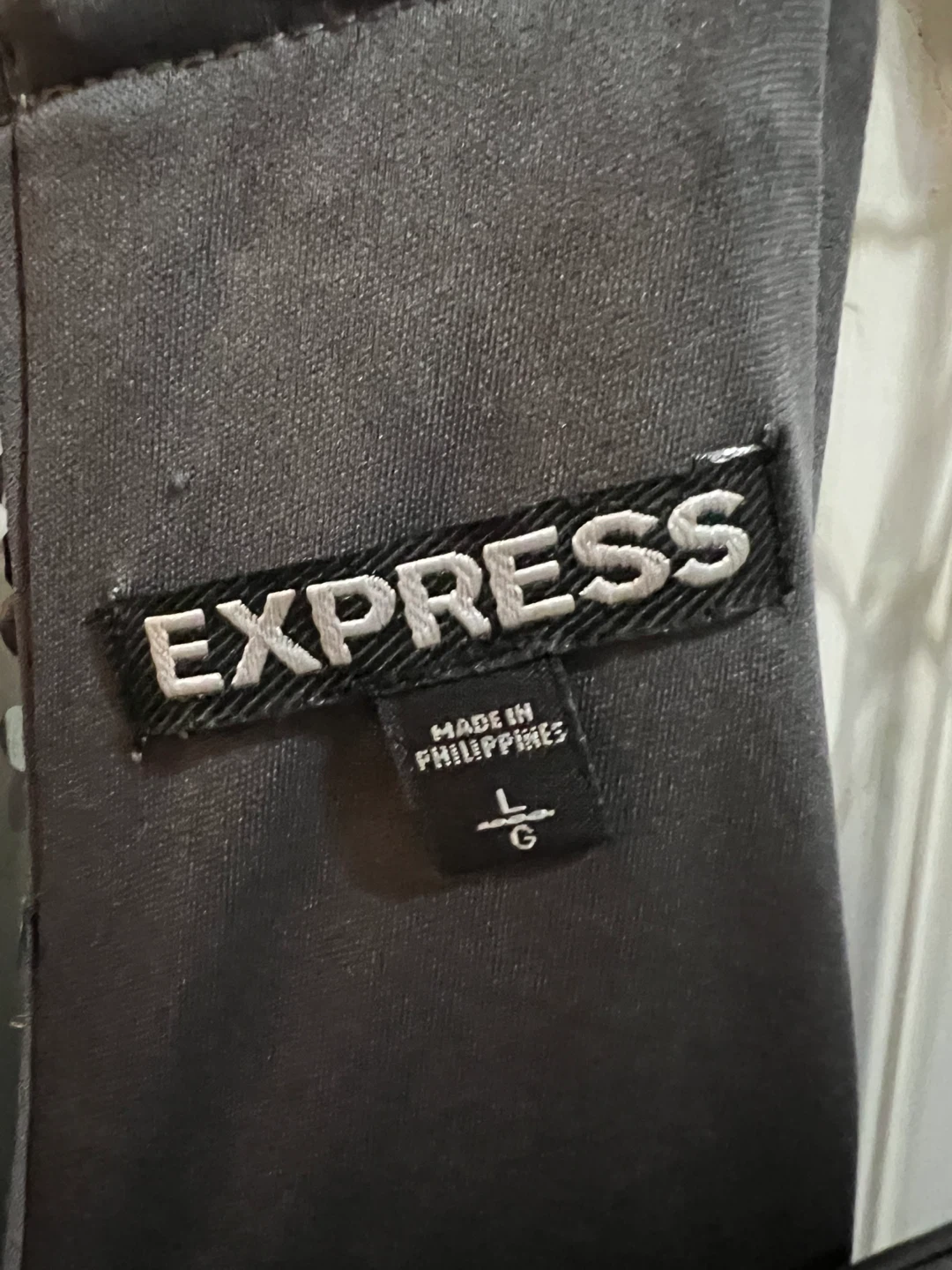 🪩 Express Sequin Dress - Size L - photo 3