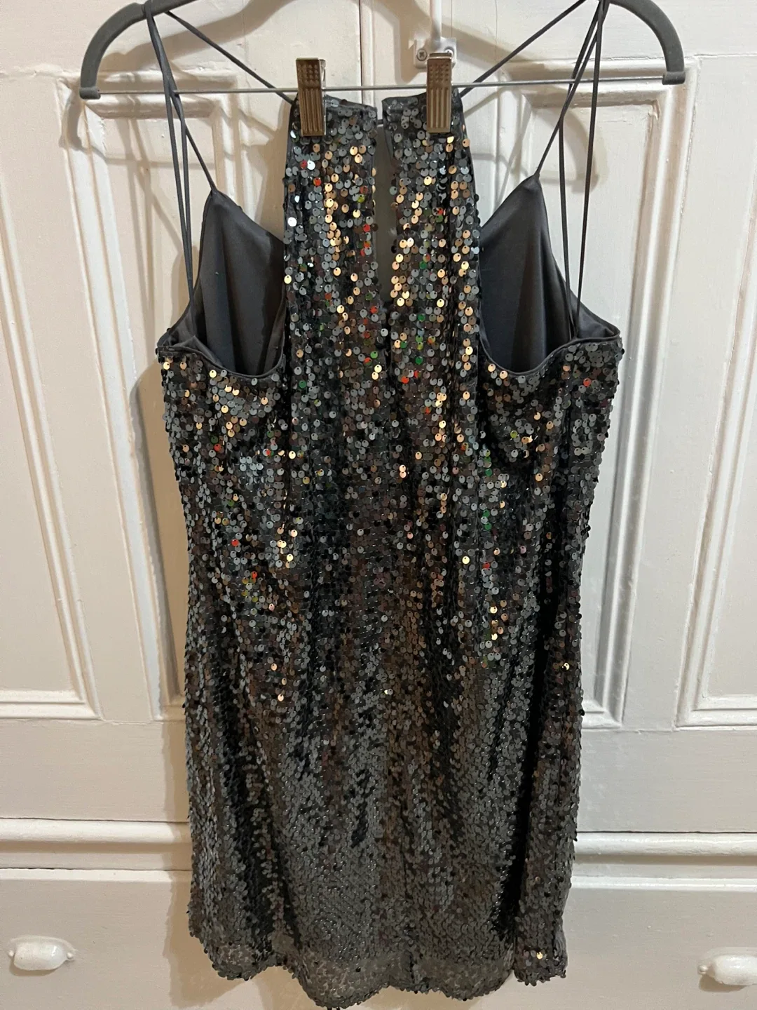 🪩 Express Sequin Dress - Size L image indicator(4)