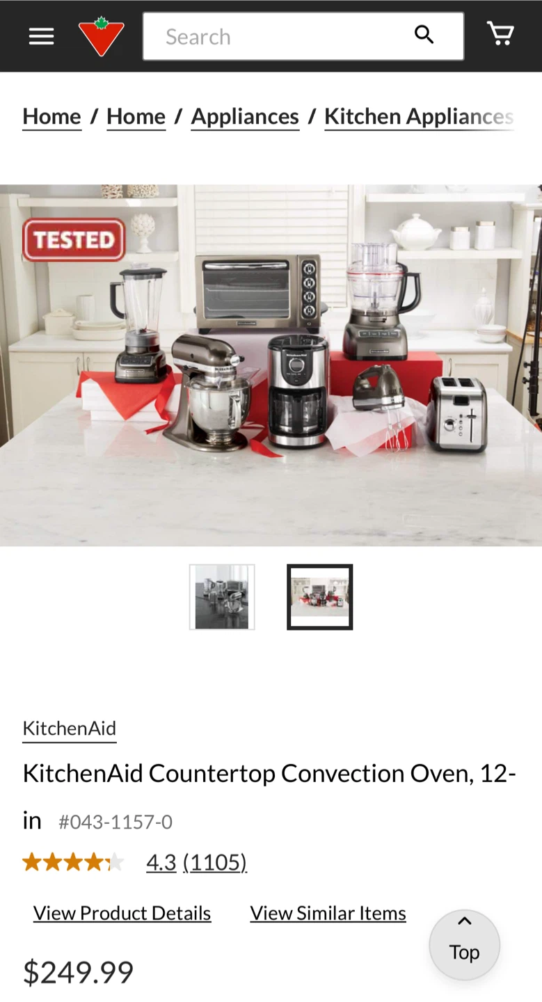 KitchenAid Countertop Convection Oven - photo 2