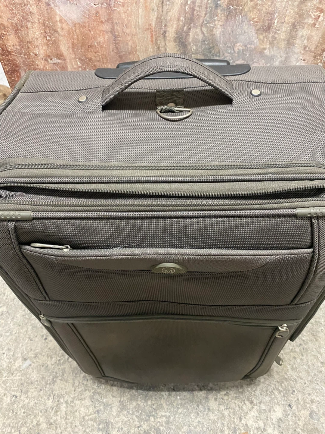 Millennium 24” Brown Wheeled Suitcase – Used - photo 2