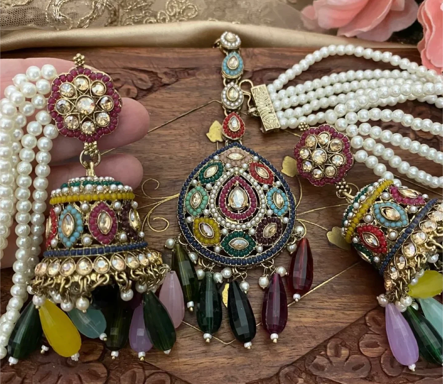 Indian/Pakistani Jewellery Set - photo 3