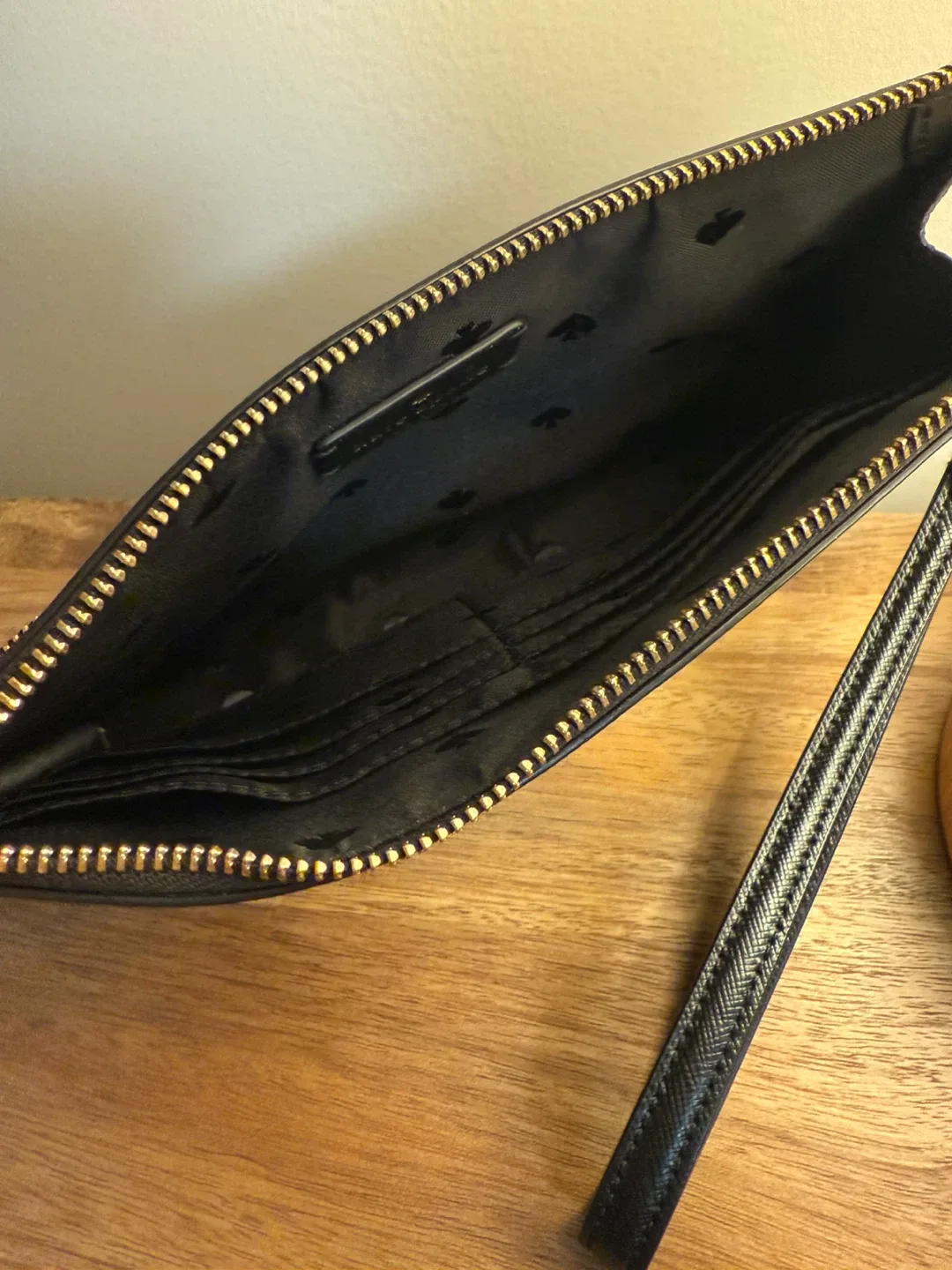 Kate Spade Black Wristlet Wallet image indicator(3)