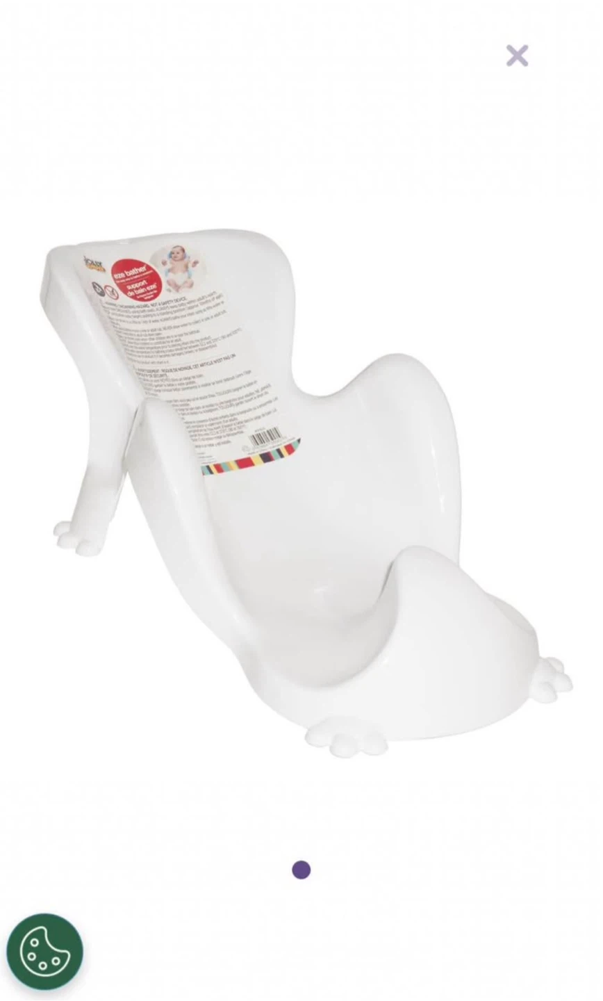 Karmas Product Baby Bath Seat - White