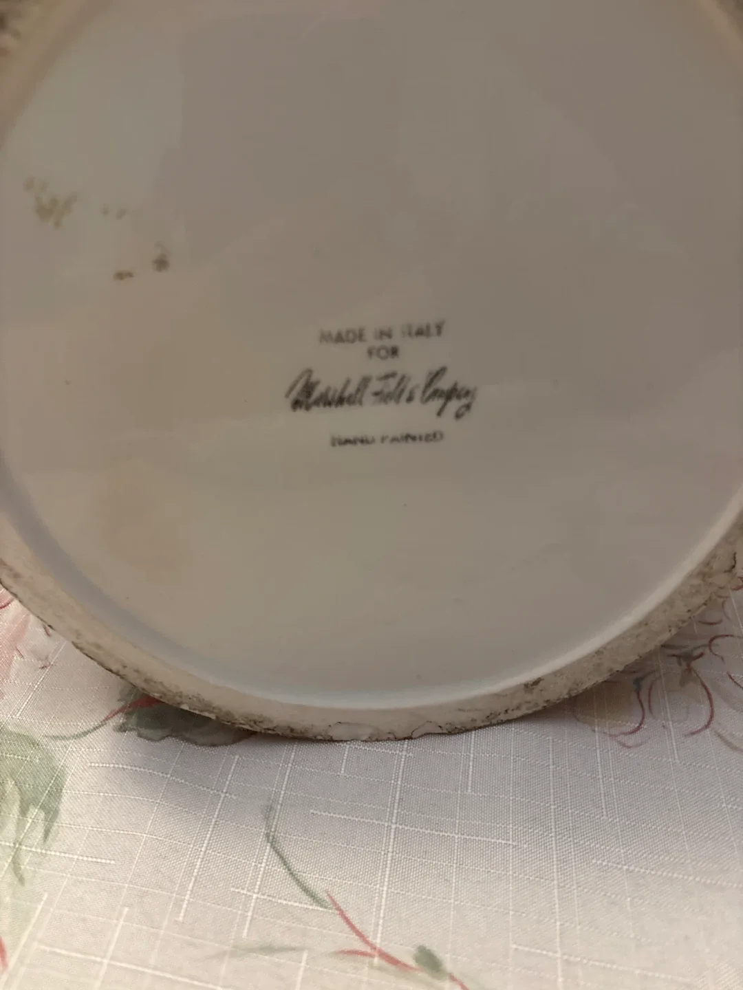 Marshall fields ceramic garden pitcher image indicator(2)