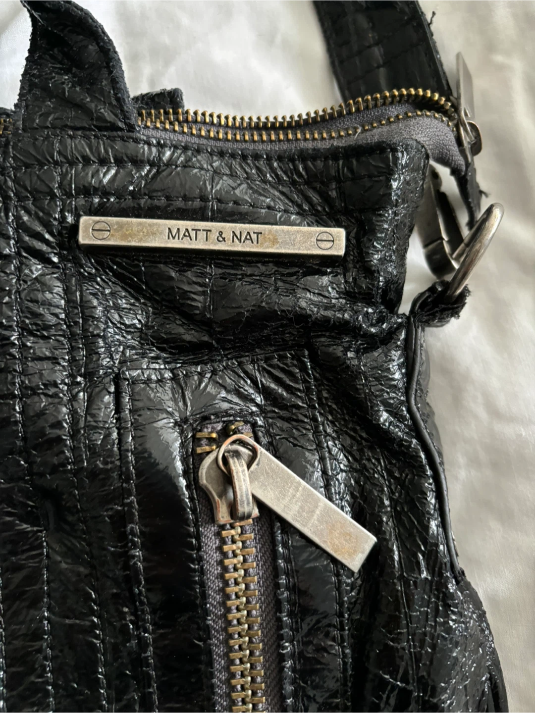Matt & Nat Black Tote Bag