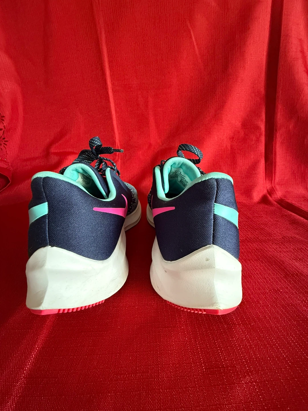 🧡Nike Zoom Running Shoes - Blue/Pink - photo 3