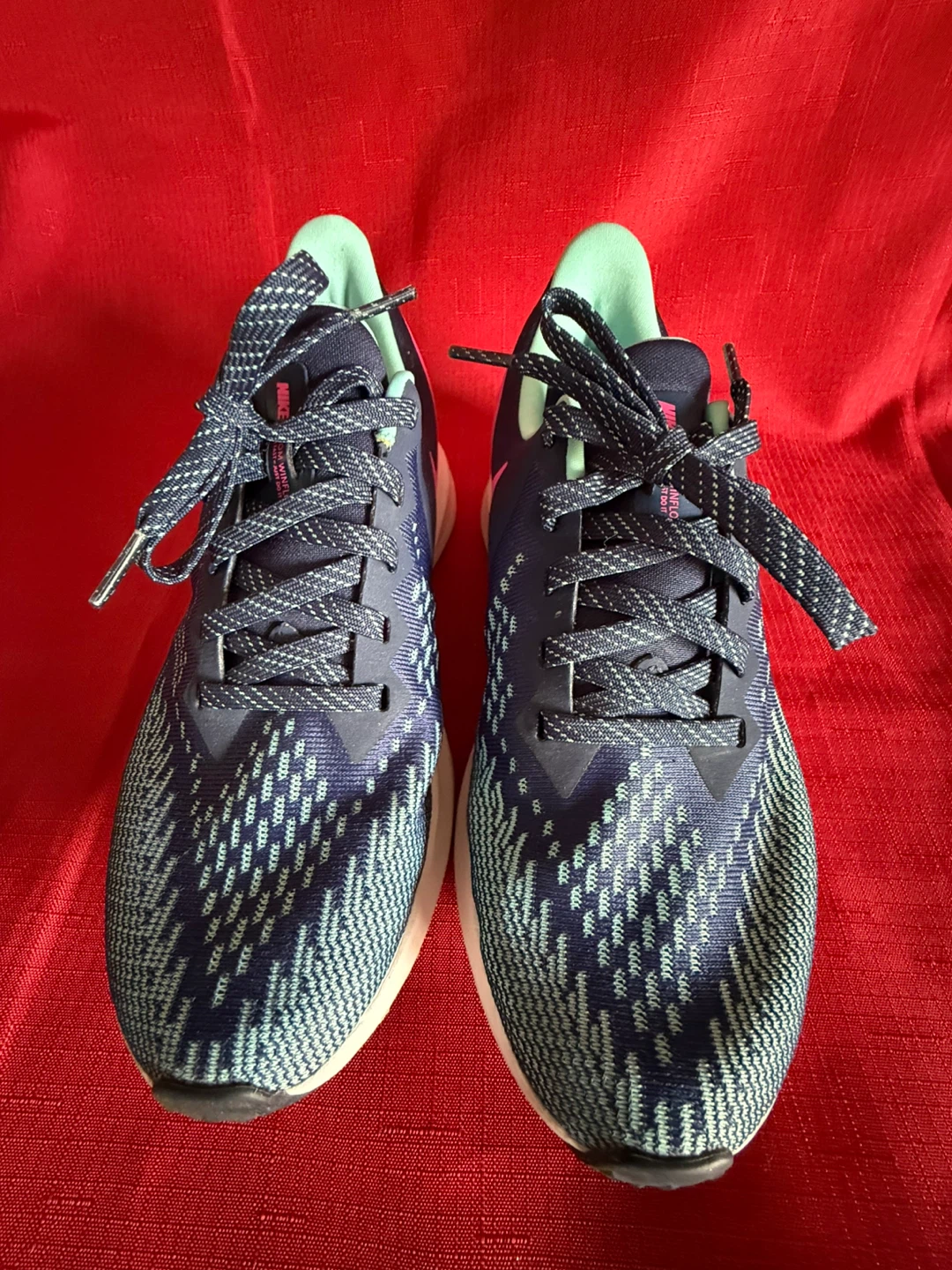 🧡Nike Zoom Running Shoes - Blue/Pink - photo 2