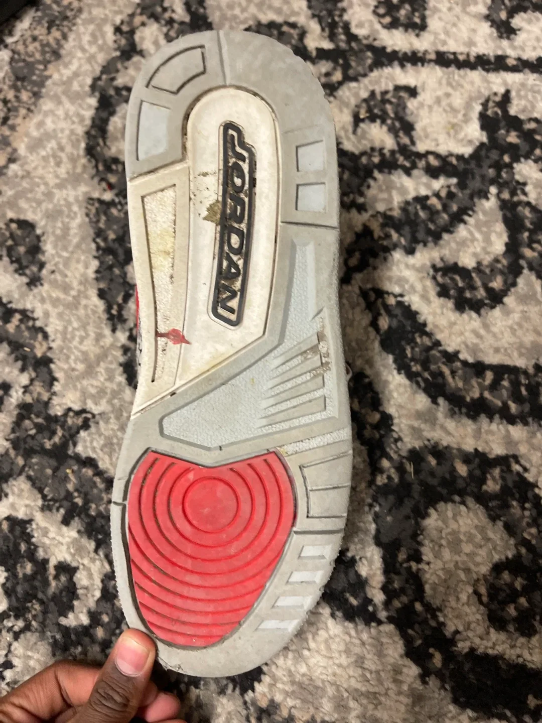 Nike Jordan Trainer ST G White/Red image indicator(3)