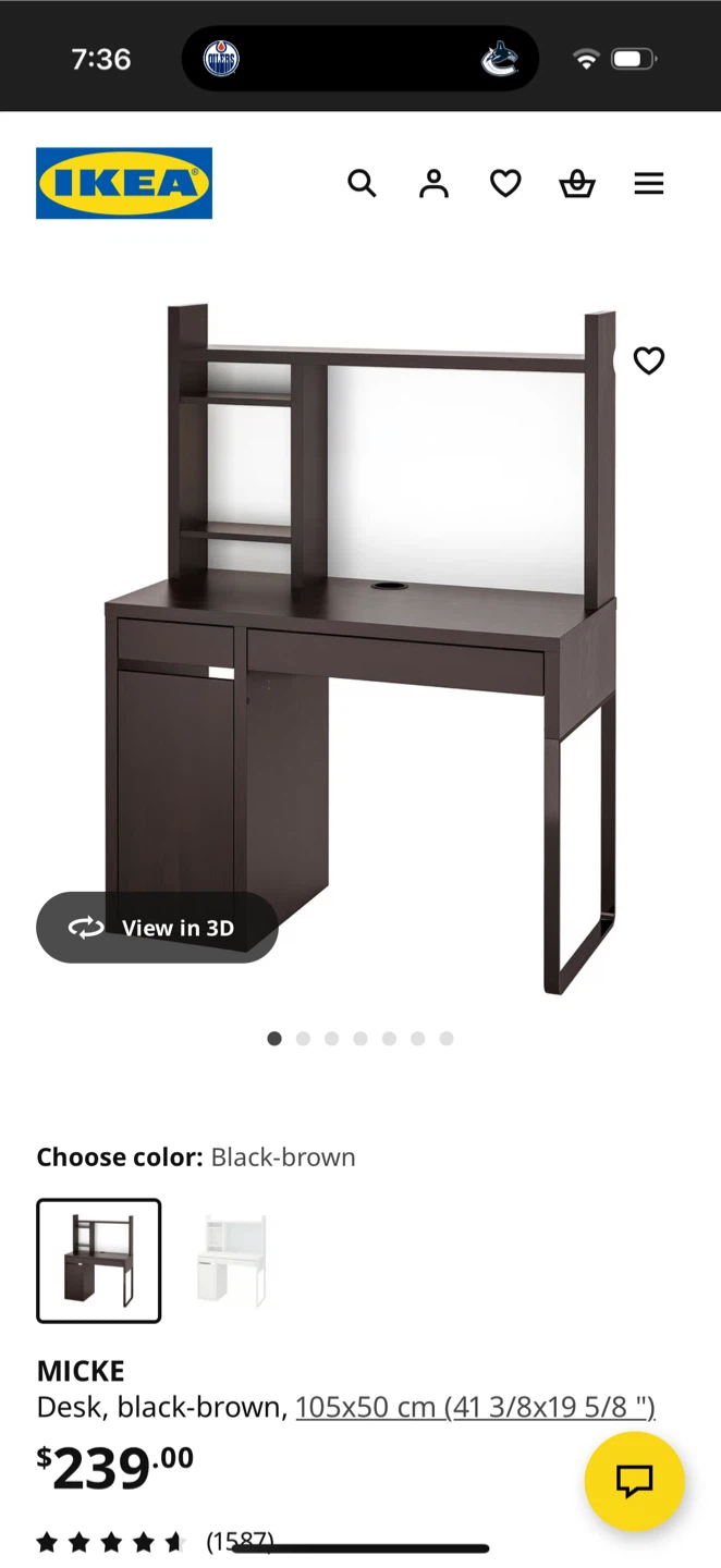 IKEA MICKE Desk - photo 4