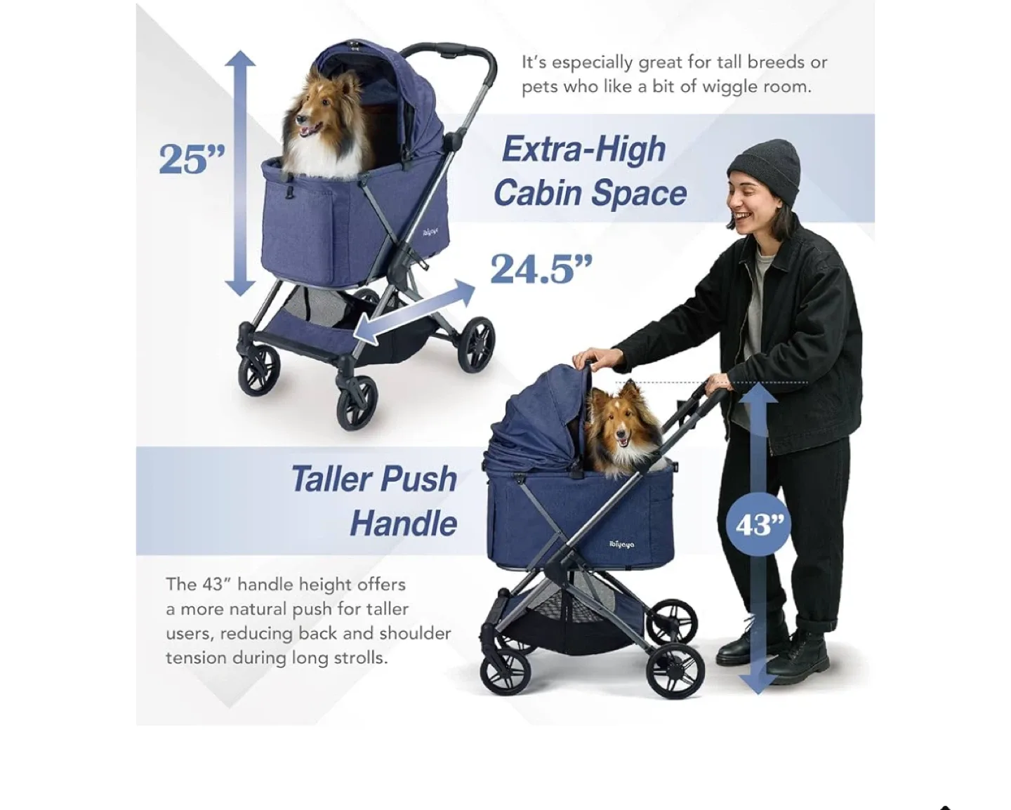 ibiyaya Pet Stroller - brand new in box image indicator(2)