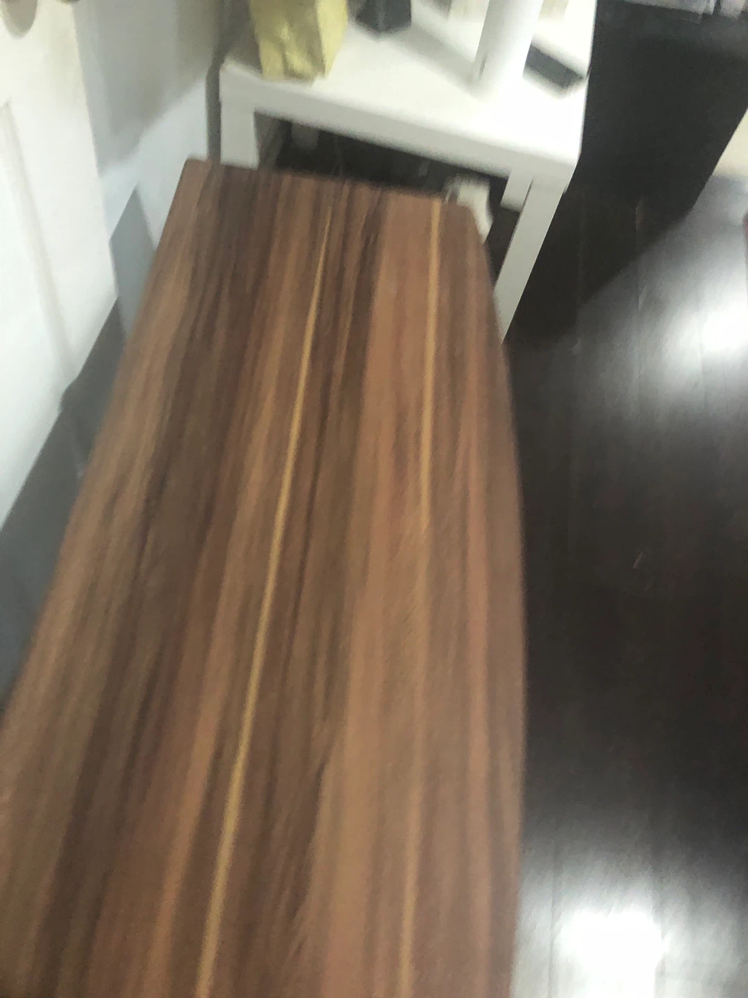 TV Stand with Glass Shelves