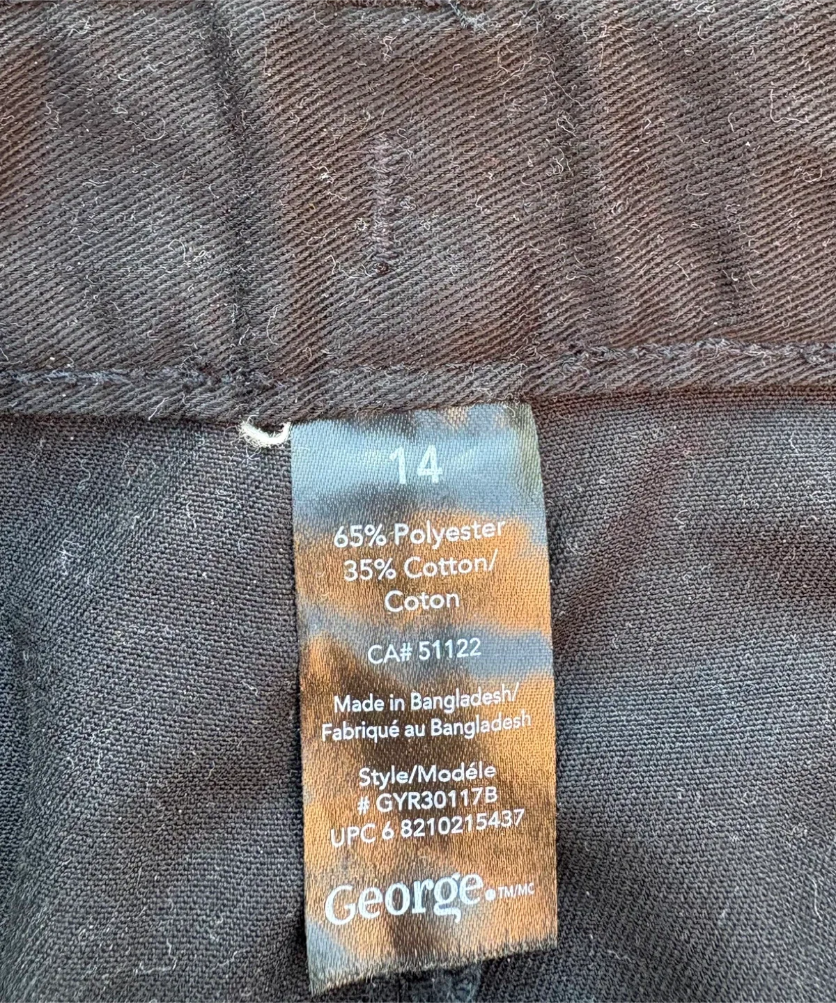 George Black Pants - Size 14 image indicator(2)