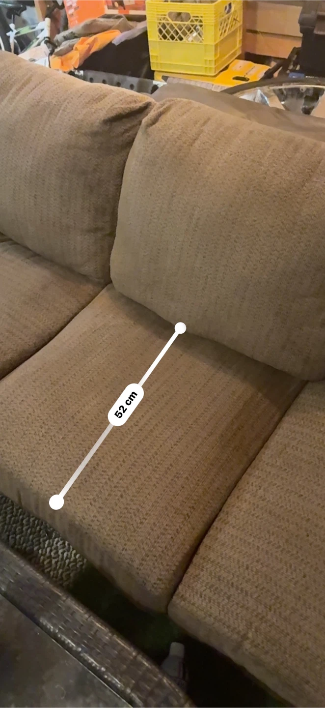 Brown Sectional Sofa - photo 4