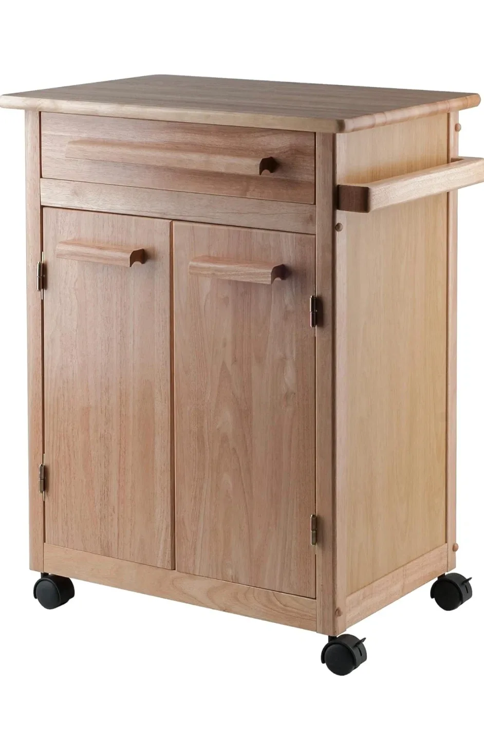 Wooden Kitchen Cart with Storage thumbnail