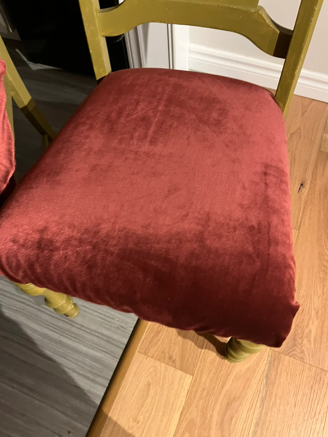 Vintage solid wood Dining Chairs - Set of 4 - photo 3