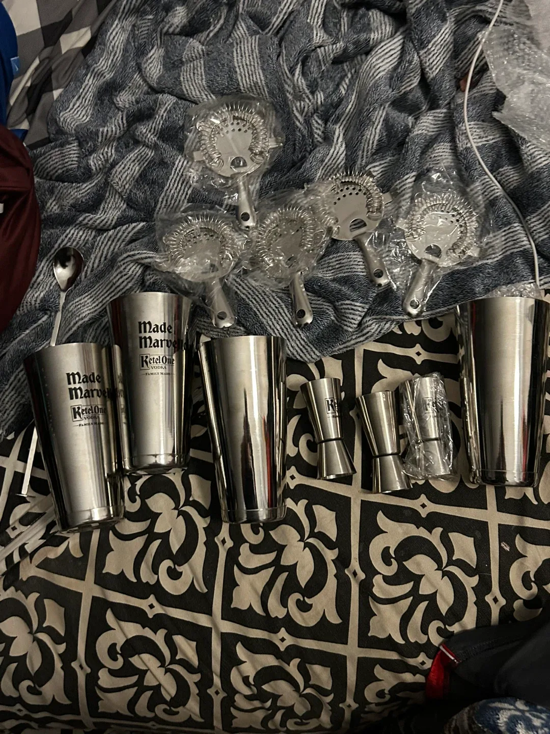 Ketel One Made Maroon Cocktail Shaker Set thumbnail