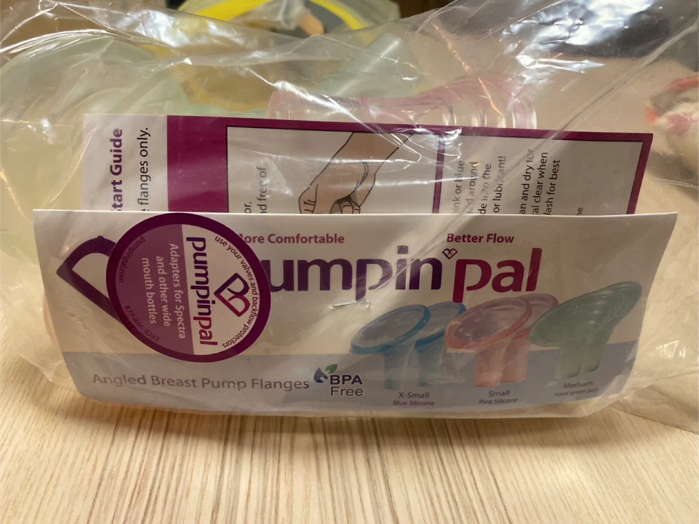 Pumpin Pal Angled Breast Pump Flanges thumbnail