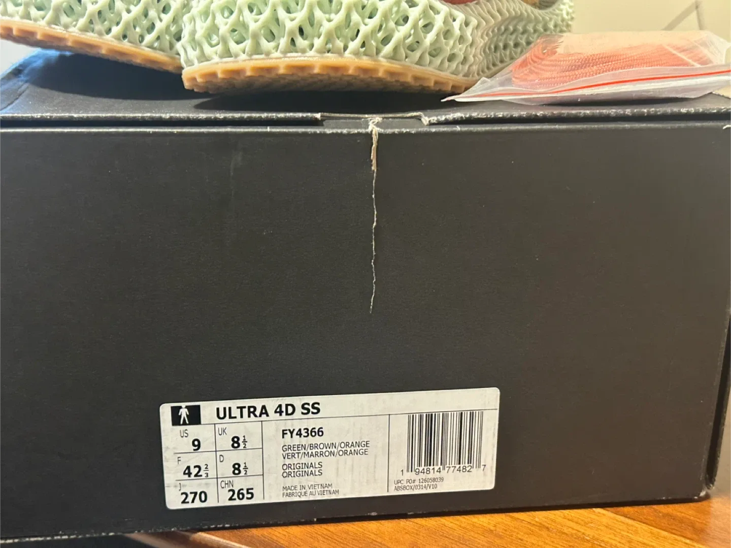 Adidas Ultra 4D SS US 9 Brand New image indicator(4)