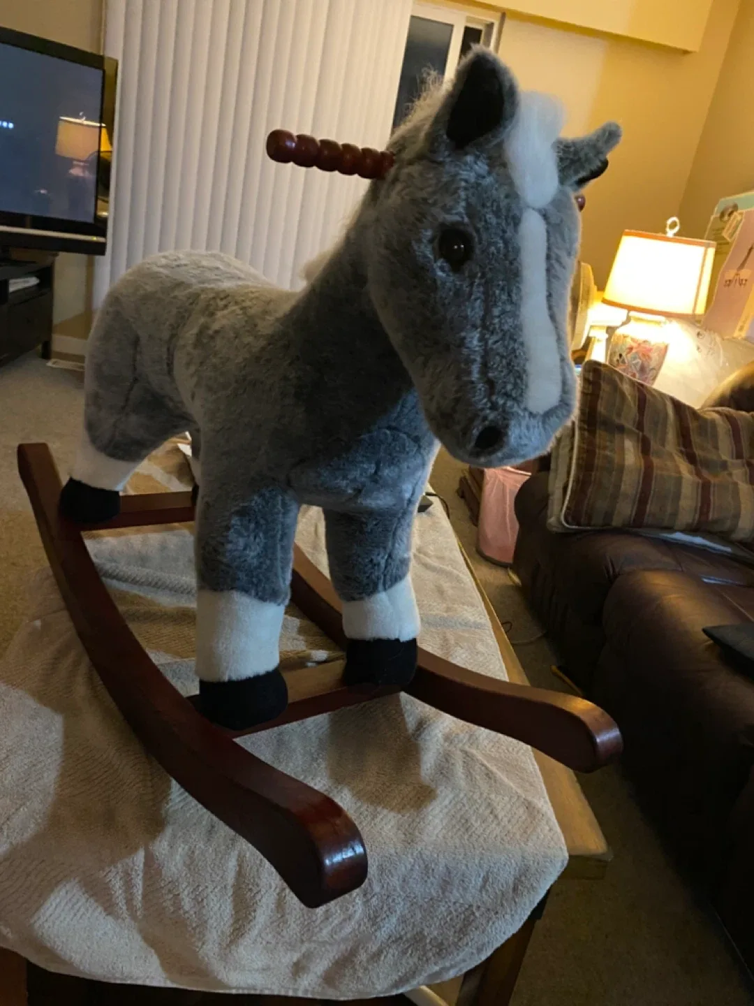 Breyer Plush Rocking Horse - Grey image indicator(6)