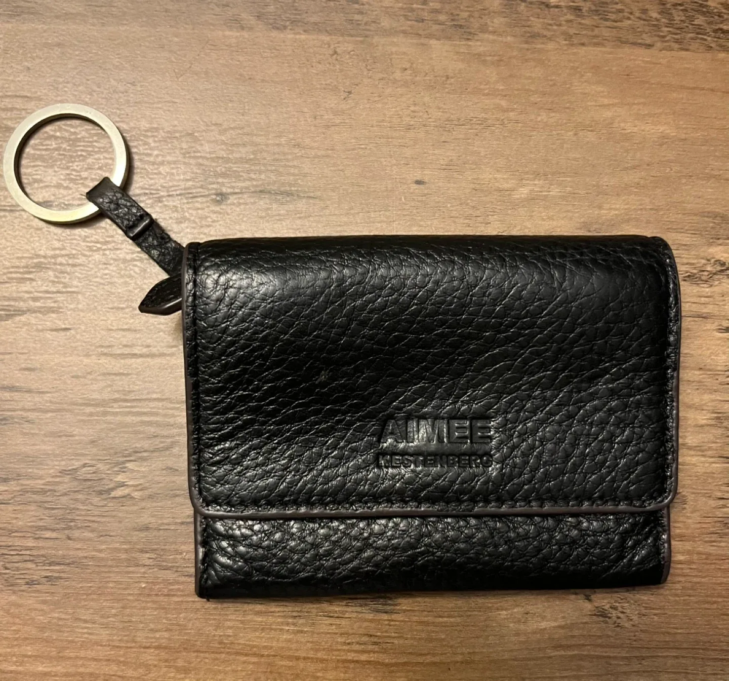 Aimee Kestenberg Black Leather Wallet thumbnail