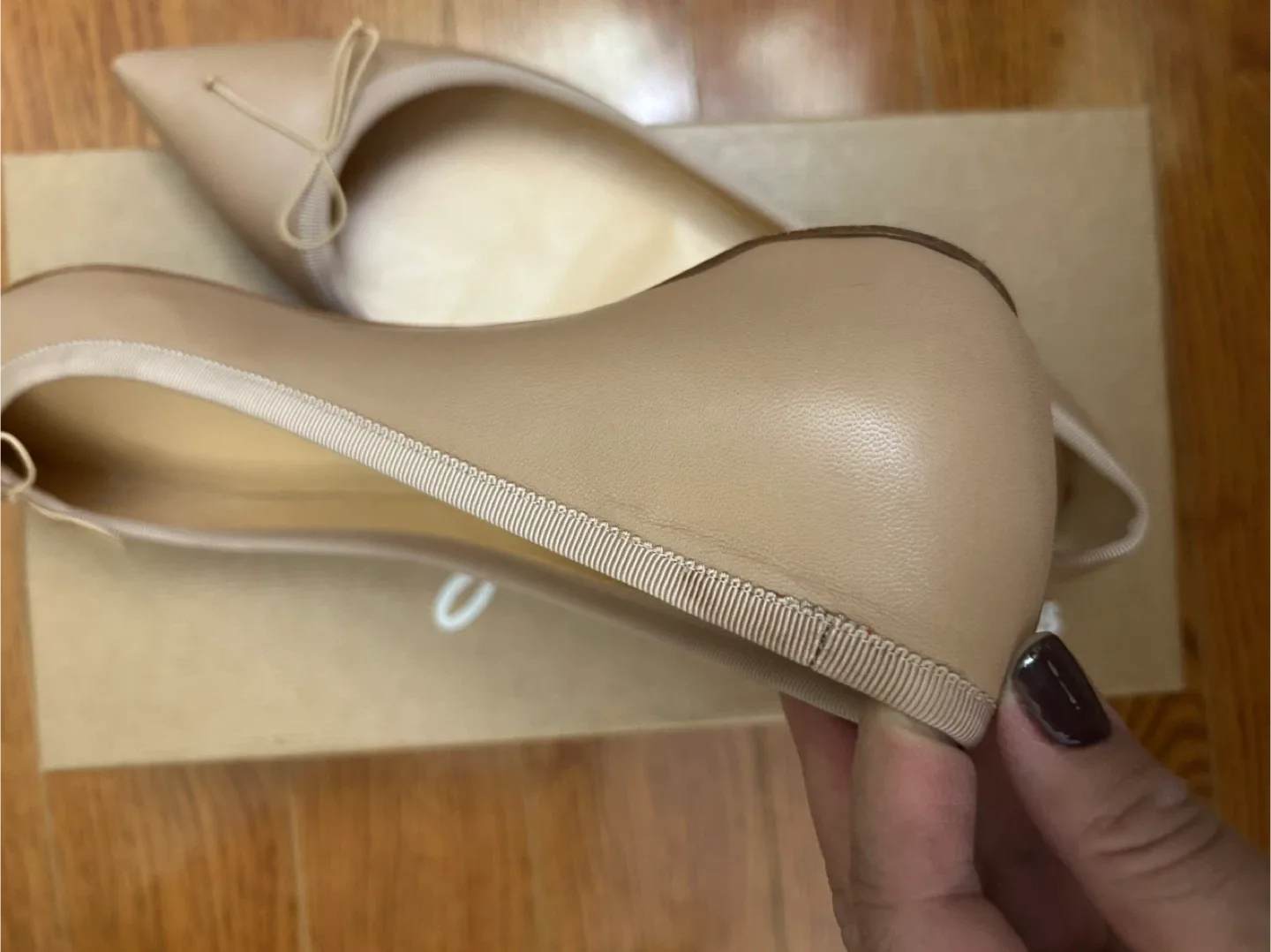 Christian Louboutin Pointed Ballerina Flats - Size 40.5 image indicator(4)