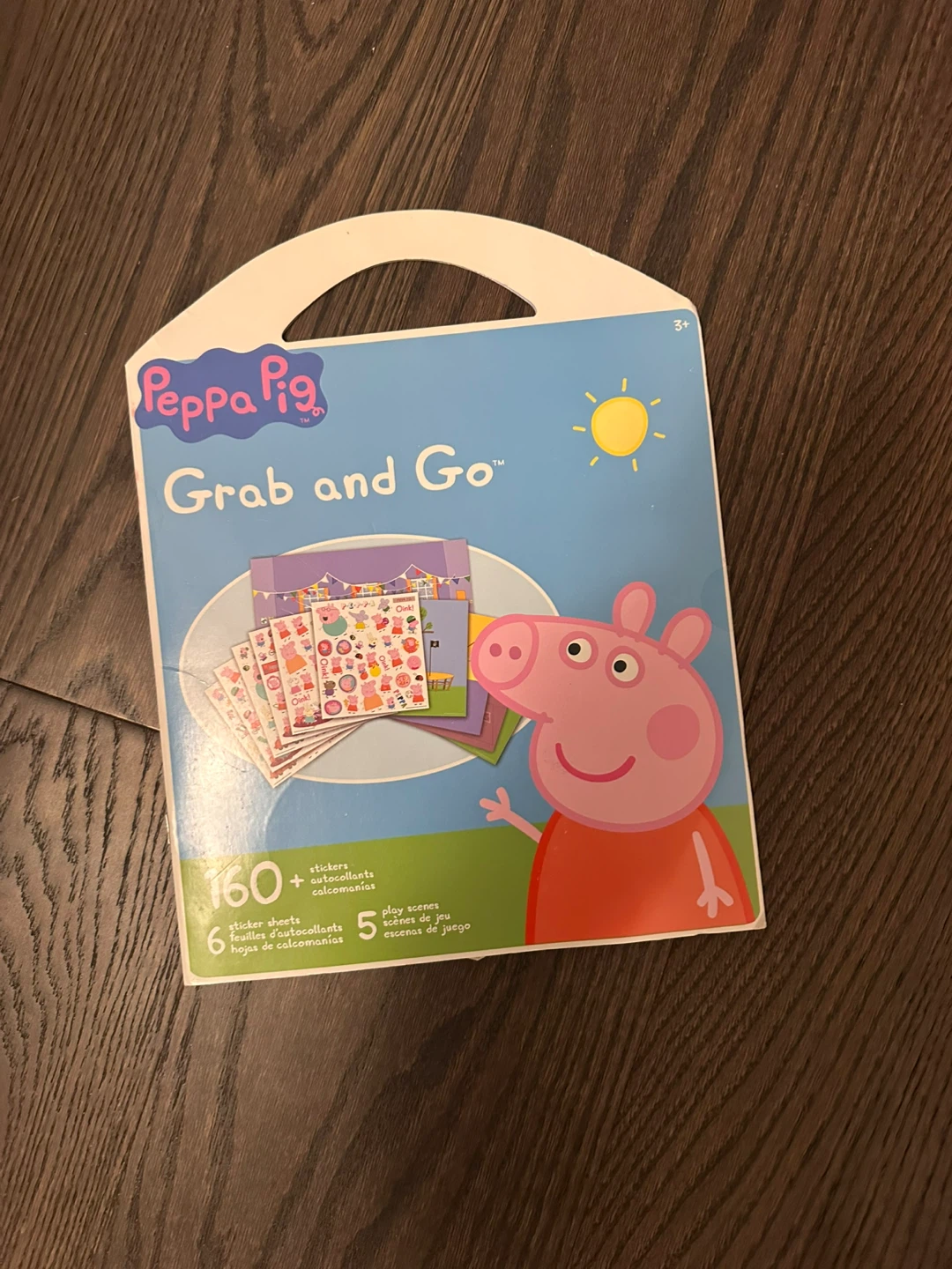 Peppa Pig Grab and Go Sticker Activity Book