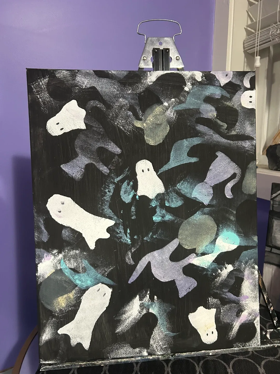 Spooky Night  painting image indicator(2)