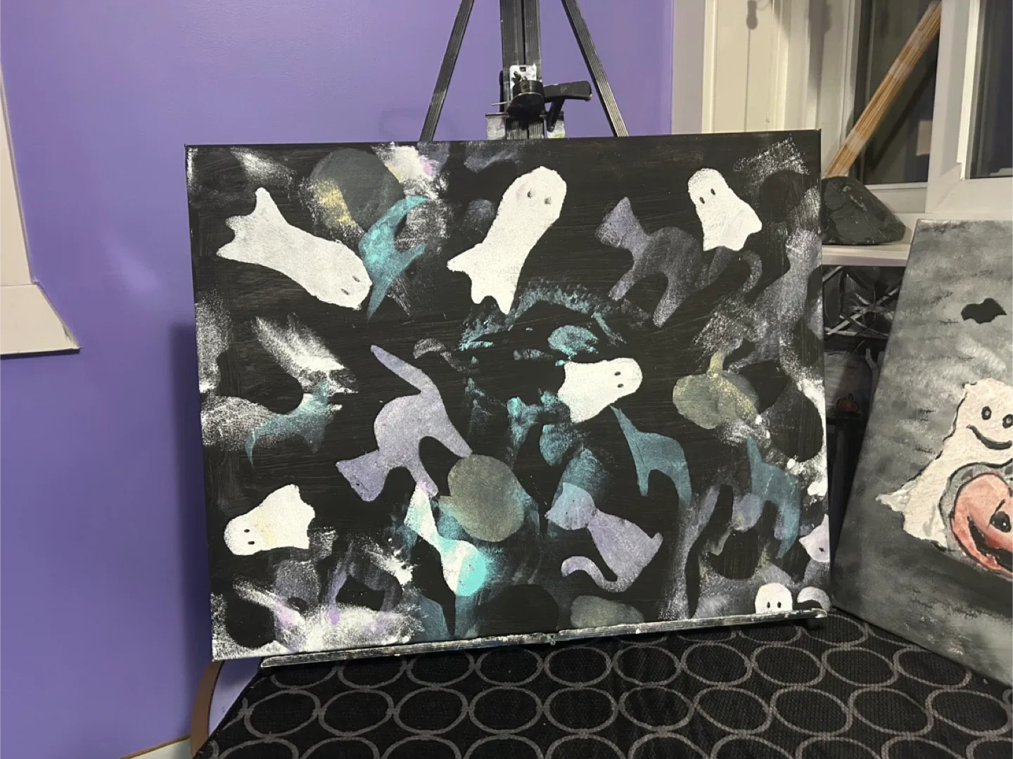 Spooky Night  painting image indicator(3)