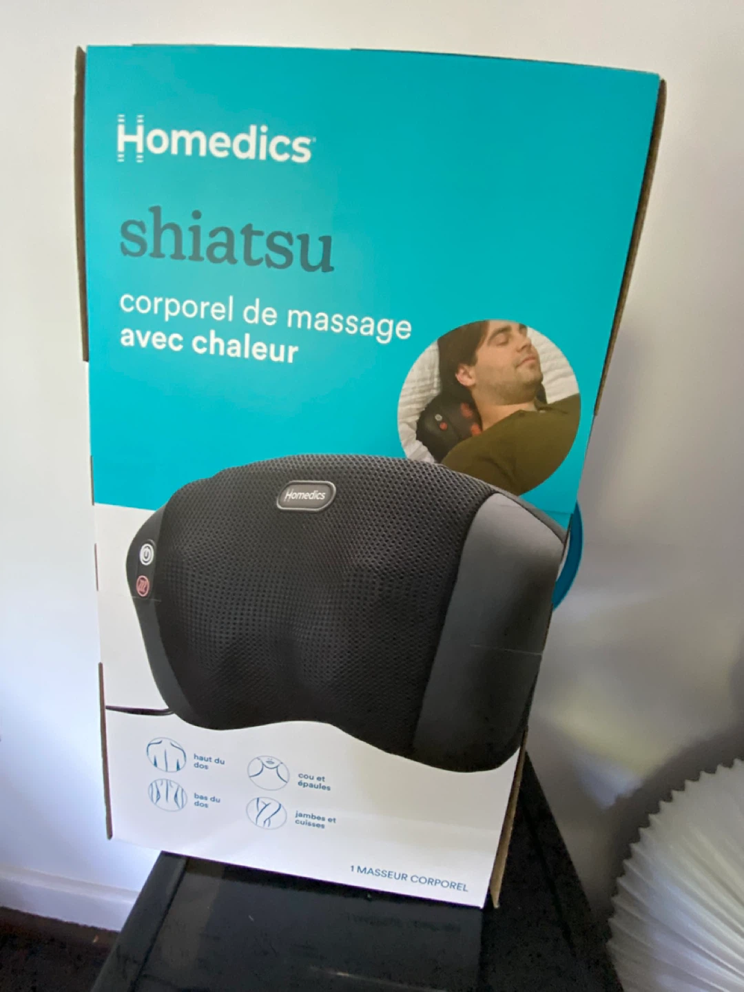 Homedics Deep Kneading Shiatsu Massager with Heat