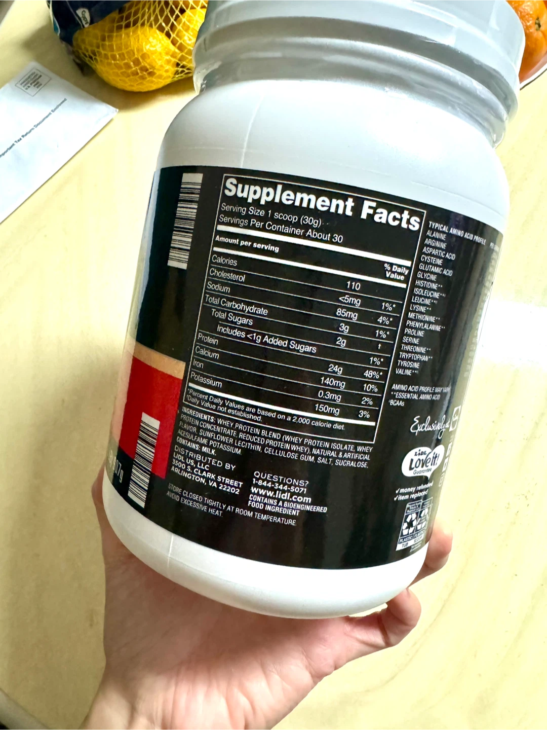 Whey Protein vanilla